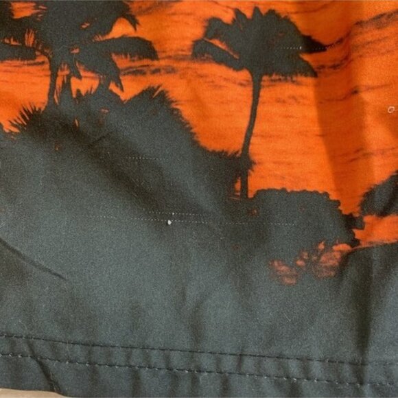 Ocean Current Mens Swim Trunks Size Large Beach Sunset Board Shorts Pocket Mesh - Picture 12 of 12